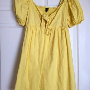 Short Yellow Dress